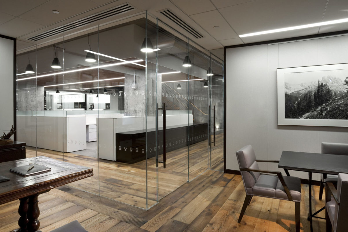 All Glass Office Fronts.